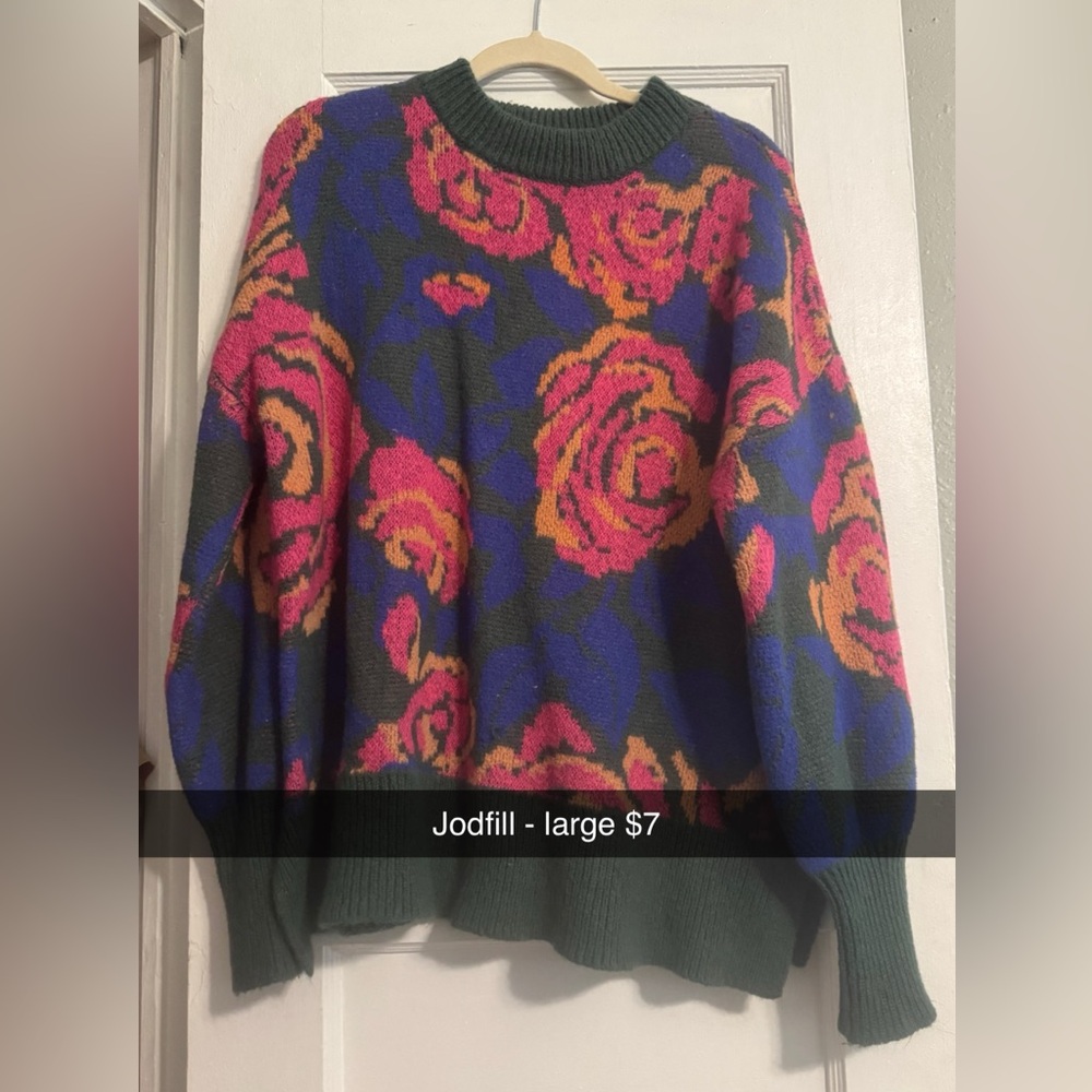 JODIFL FLOWER SWEATER